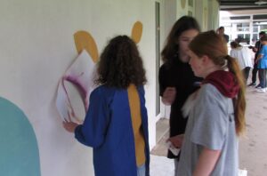 Kensa Atelier art urbain college PO Malherbe