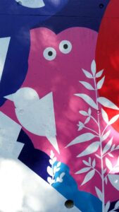 ariane-Kensa-Fresque-Crabe-Rouge-detail